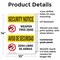 Signmission Weapon Free Zone Bilingual OSHA Security Notice Sign, Plastic, 10in W x 14in L, 2PK OS-2PACK-SN-P-1014-L-11684 - alternate 2